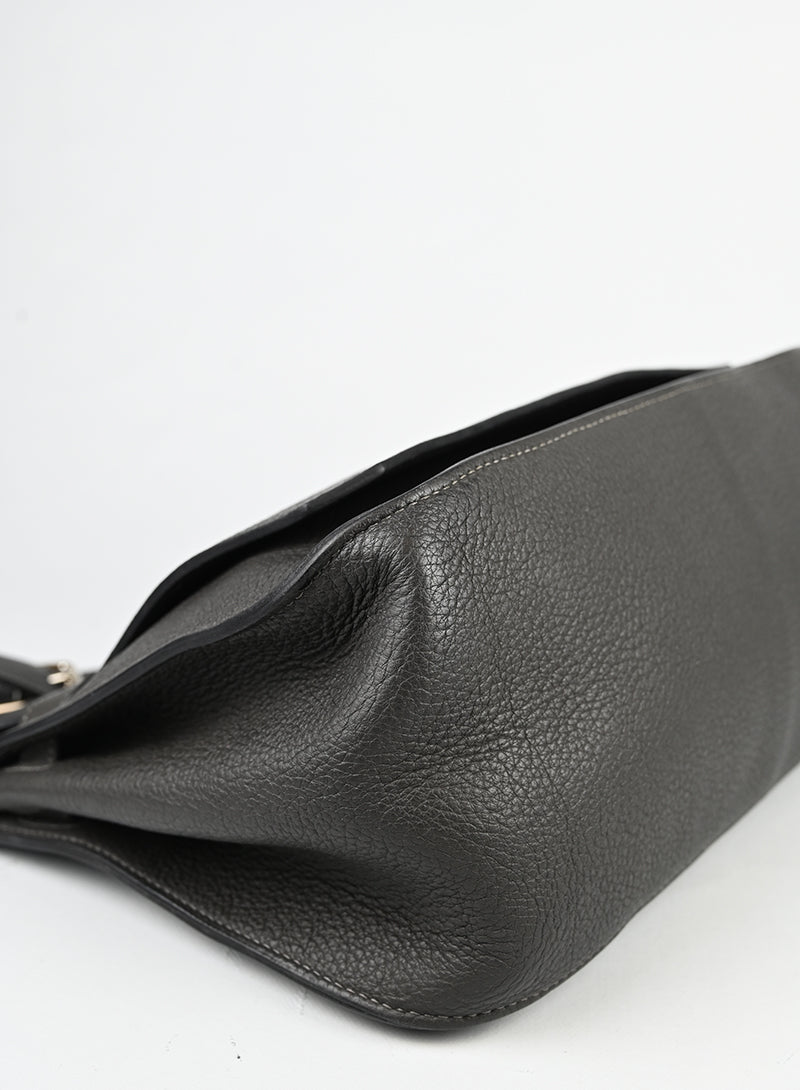 Hermès Borsa Jypsière 31 in pelle grigia -  lesleyluxuryvintage
