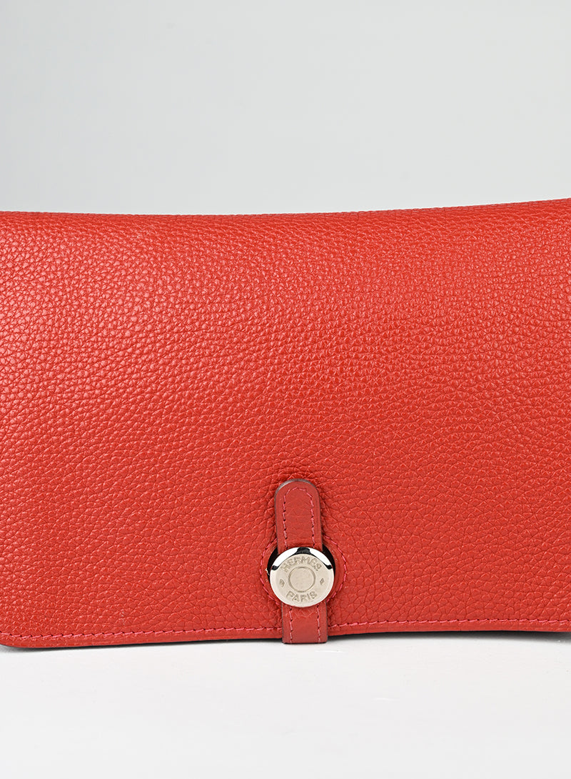 Hermès Marsupio Dogon in pelle rossa
