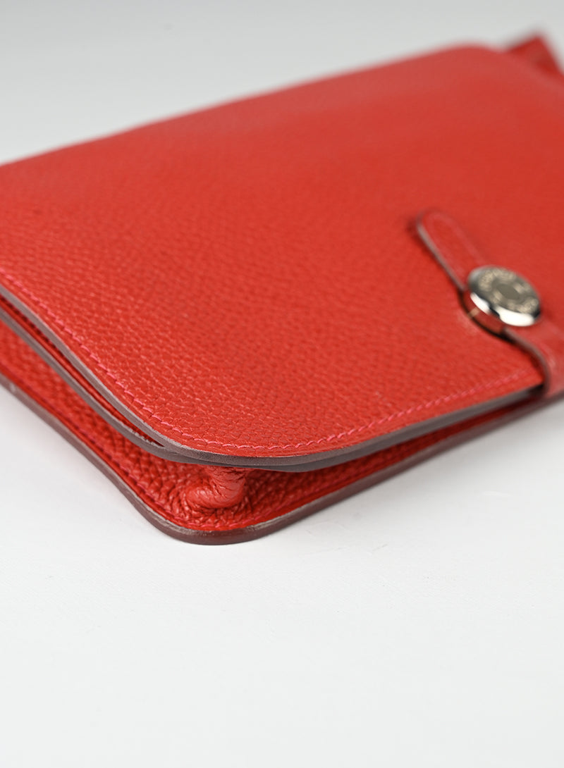 Hermès Marsupio Dogon in pelle rossa