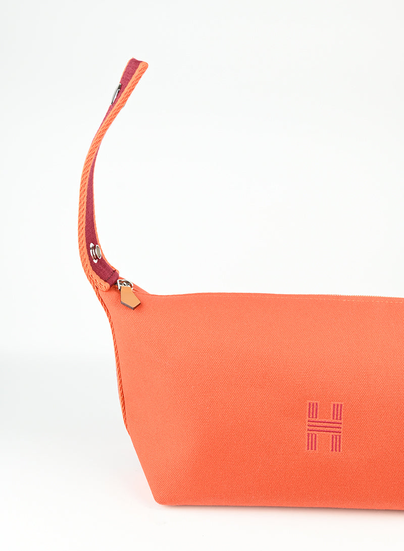 Hermès Portatrucco Bride à Brac arancio