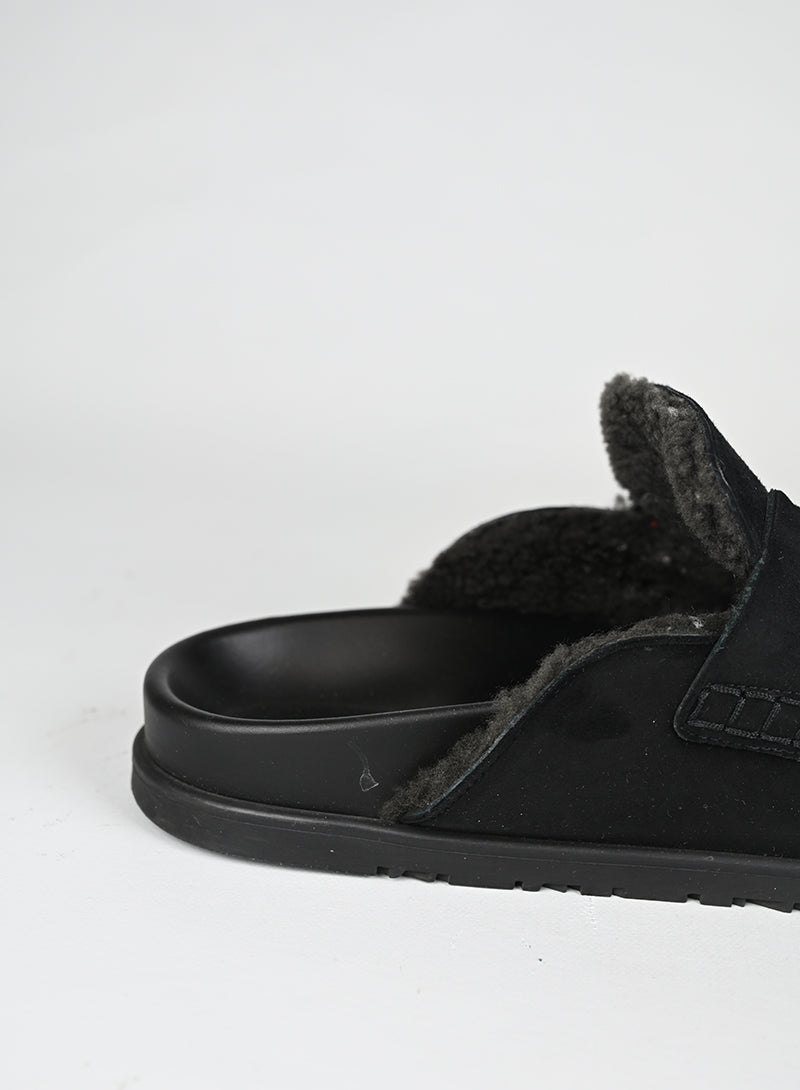 Hermès Sabot Go Montone Nero - N. 41