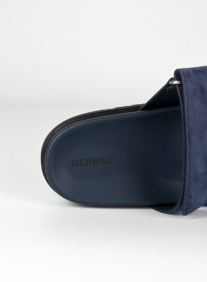 Hermès Sandali Chyepre blu - N. 41