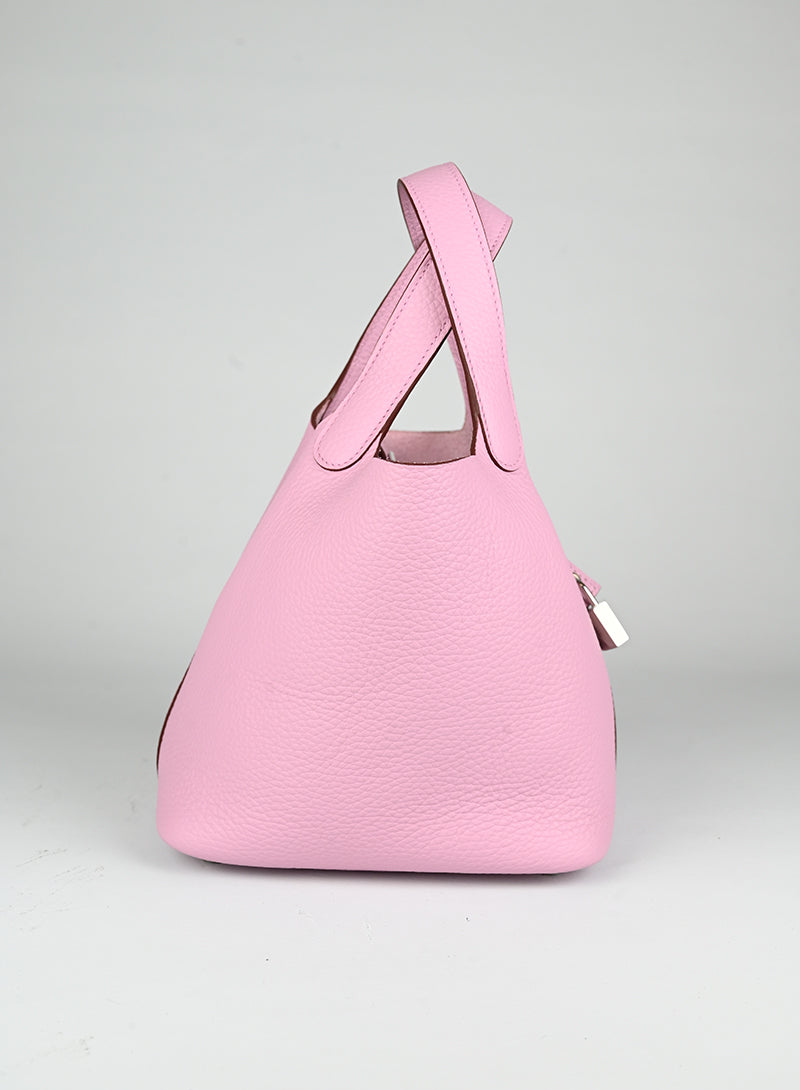 Hermès Borsa Picotin 18 rosa Sakura