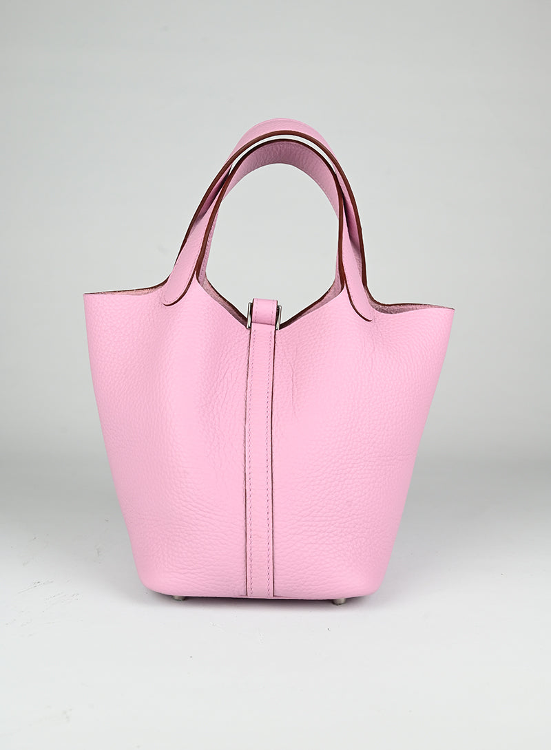 Hermès Borsa Picotin 18 rosa Sakura