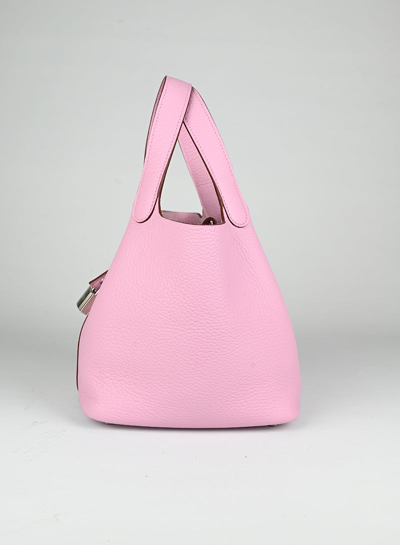 Hermès Borsa Picotin 18 rosa Sakura