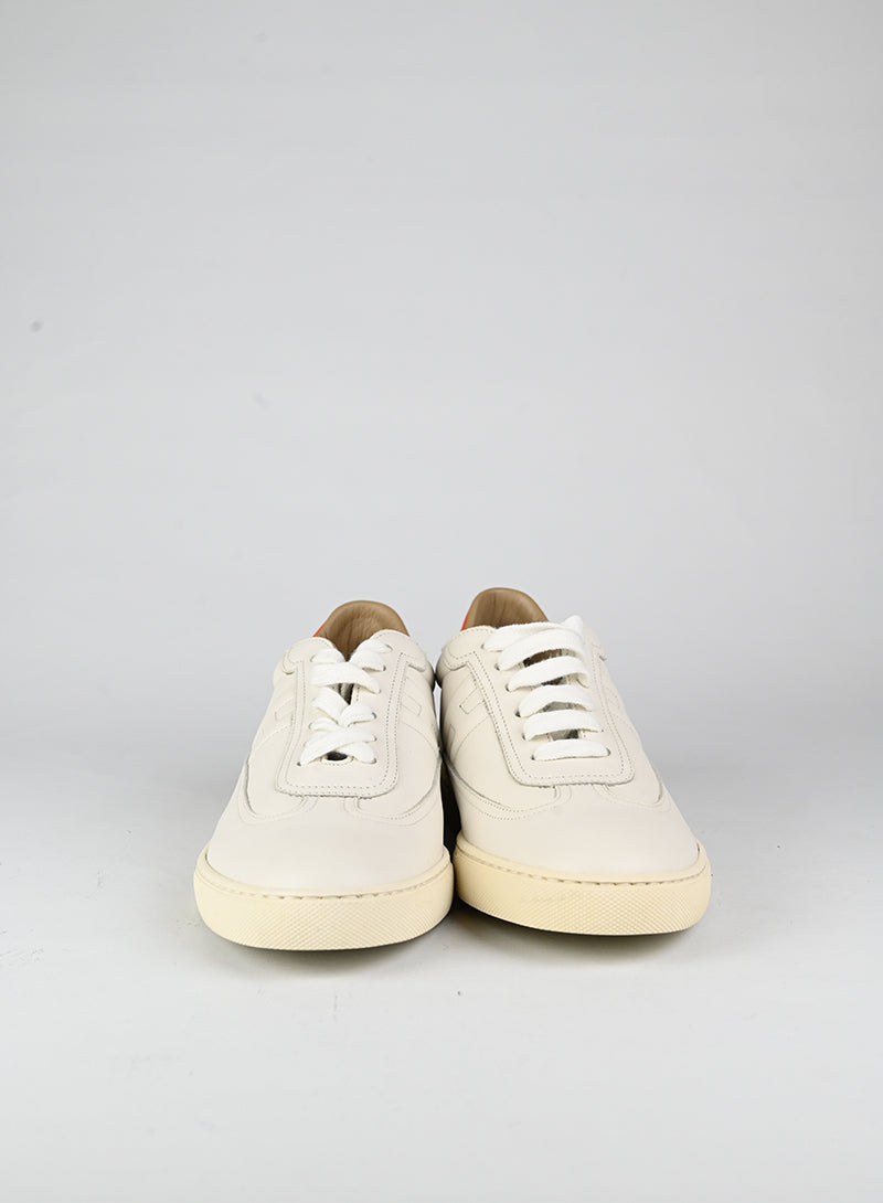 Hermès Sneakers Quicker in pelle bianca - N. 39