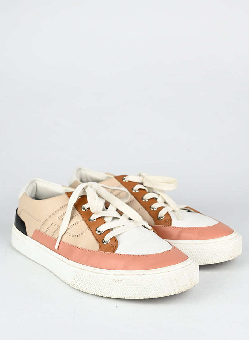 Hermès Sneakers Deep in pelle beige - N. 40