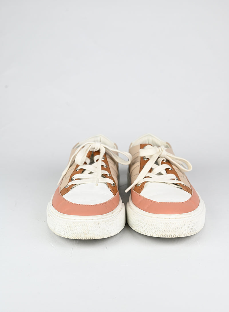 Hermès Sneakers Deep in pelle beige - N. 40