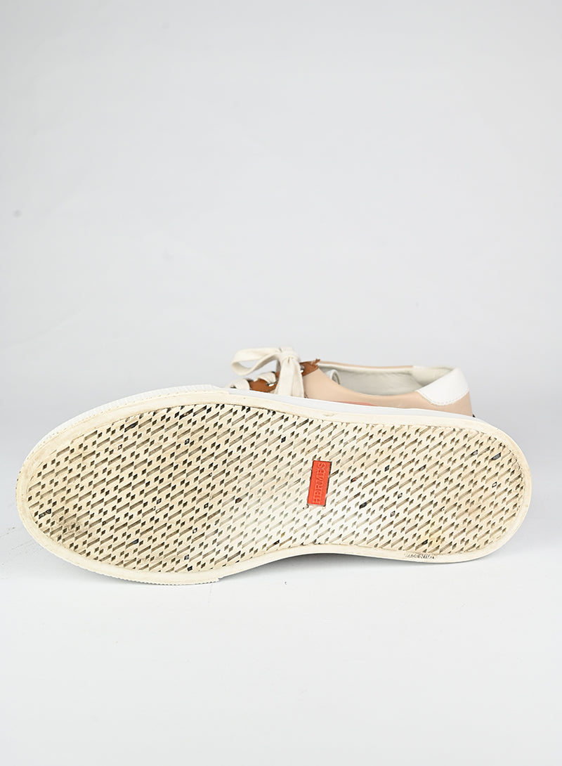 Hermès Sneakers Deep in pelle beige - N. 40