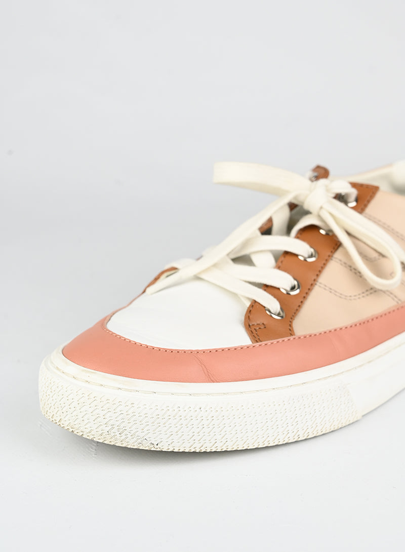 Hermès Sneakers Deep in pelle beige - N. 40