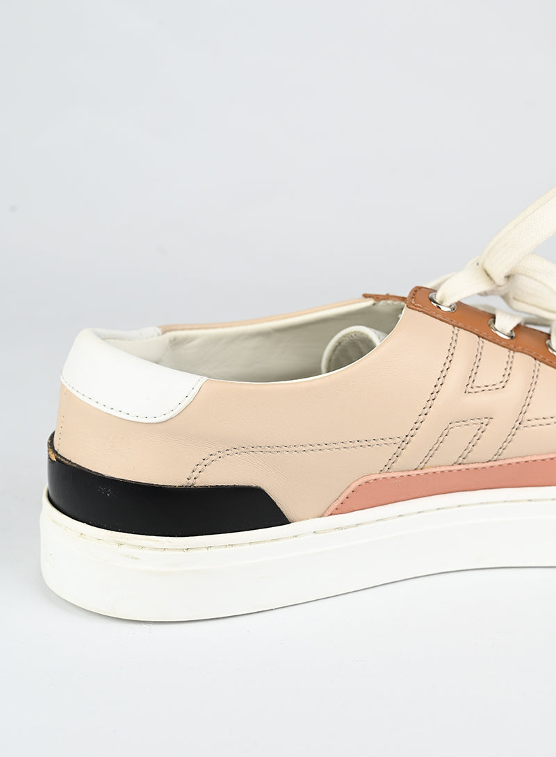 Hermès Sneakers Deep in pelle beige - N. 40
