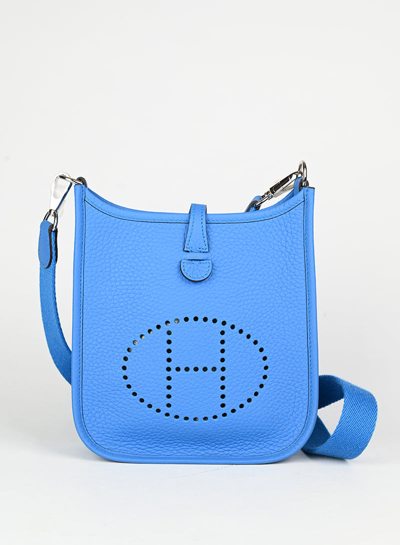 Hermès Borsa Evelyne 16 in pelle Torquoise