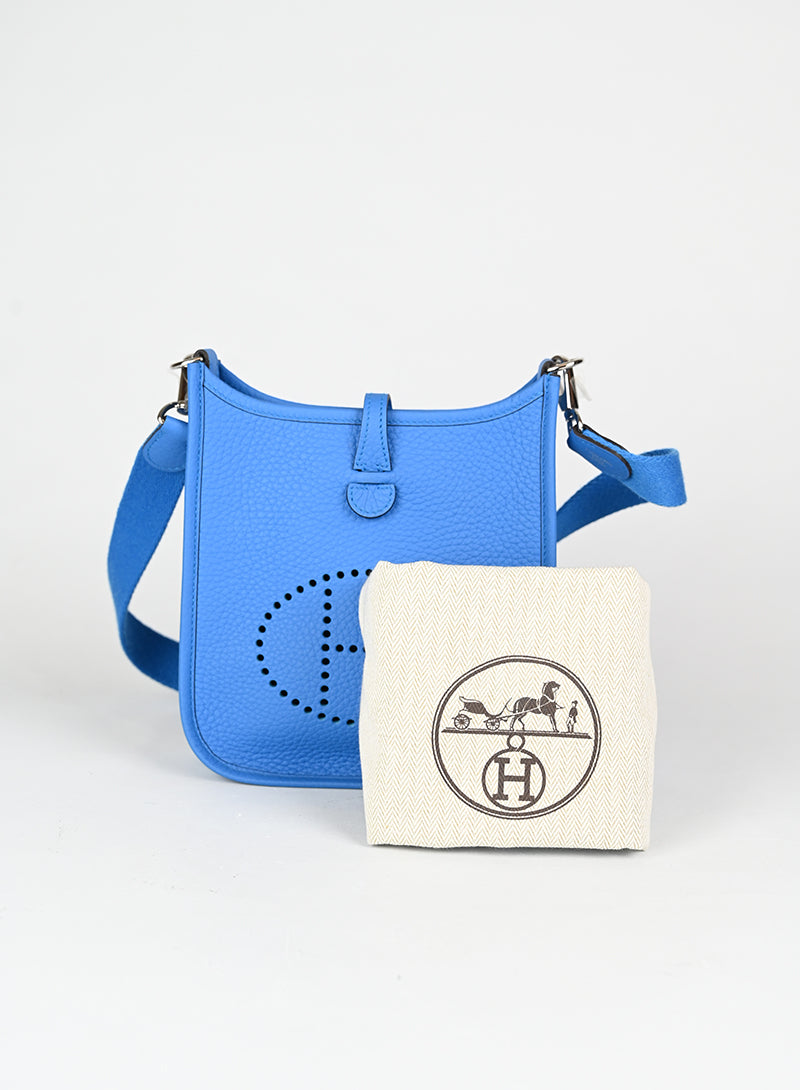 Hermès Borsa Evelyne 16 in pelle Torquoise