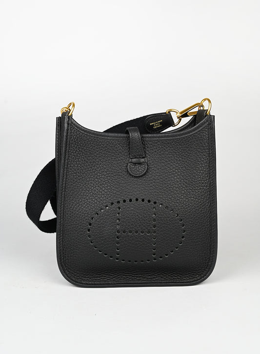 Hermès Borsa Evelyne 16 in pelle nera -  lesleyluxuryvintage