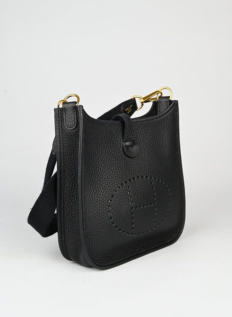 Hermès Borsa Evelyne 16 in pelle nera -  lesleyluxuryvintage