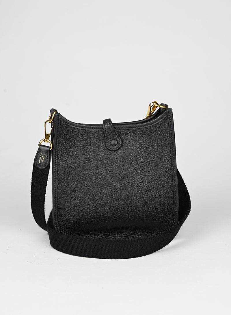 Hermès Borsa Evelyne 16 in pelle nera -  lesleyluxuryvintage