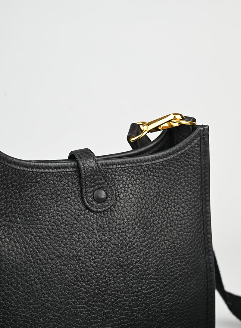 Hermès Borsa Evelyne 16 in pelle nera -  lesleyluxuryvintage
