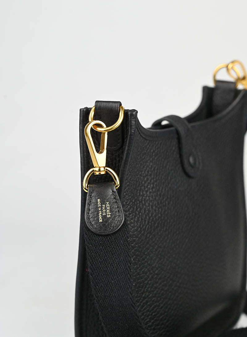 Hermès Borsa Evelyne 16 in pelle nera -  lesleyluxuryvintage