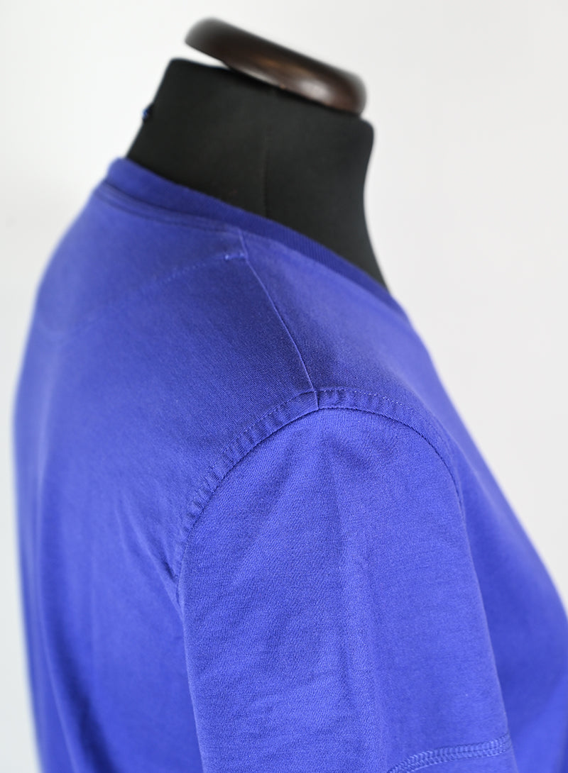 Hermès T-shirt in cotone blu - Tg. 38 FR -  lesleyluxuryvintage