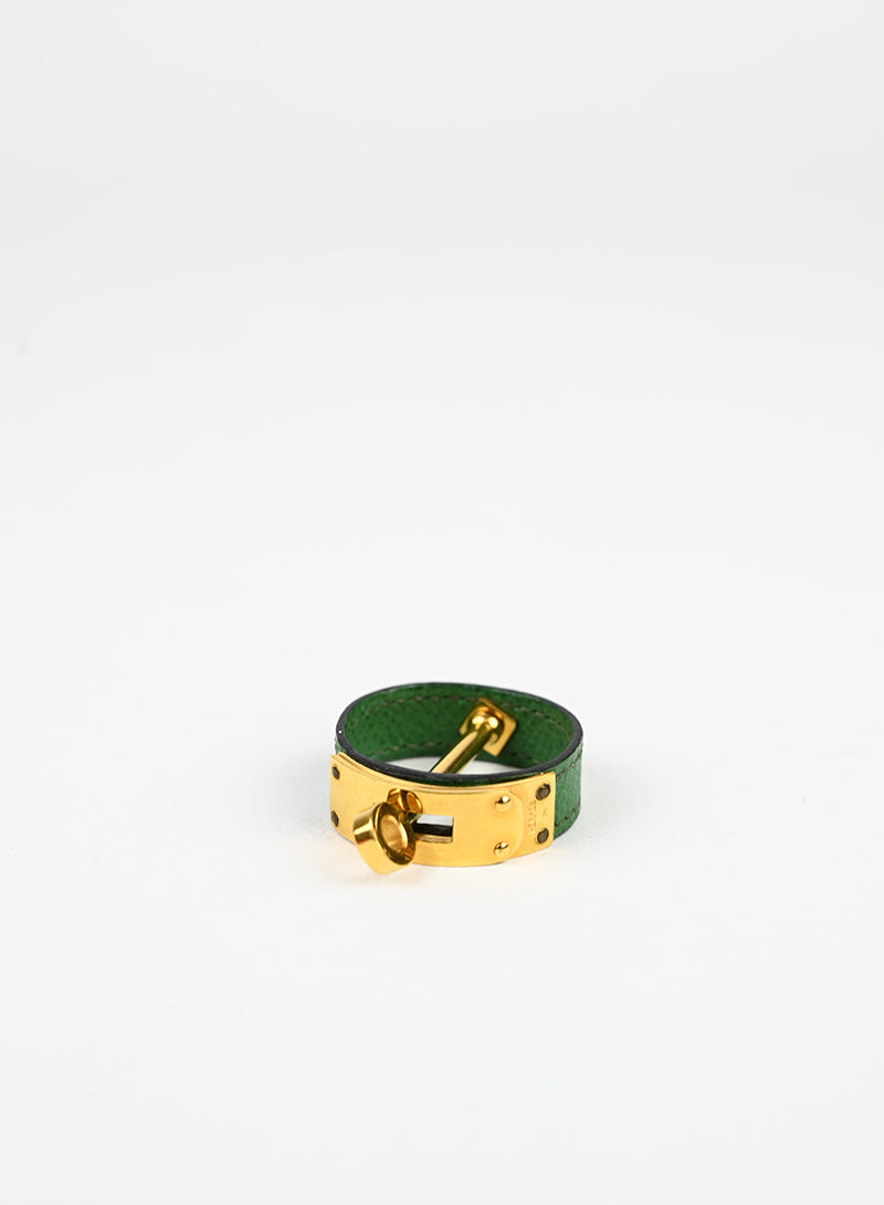 Hermès Accessorio Kelly in pelle verde