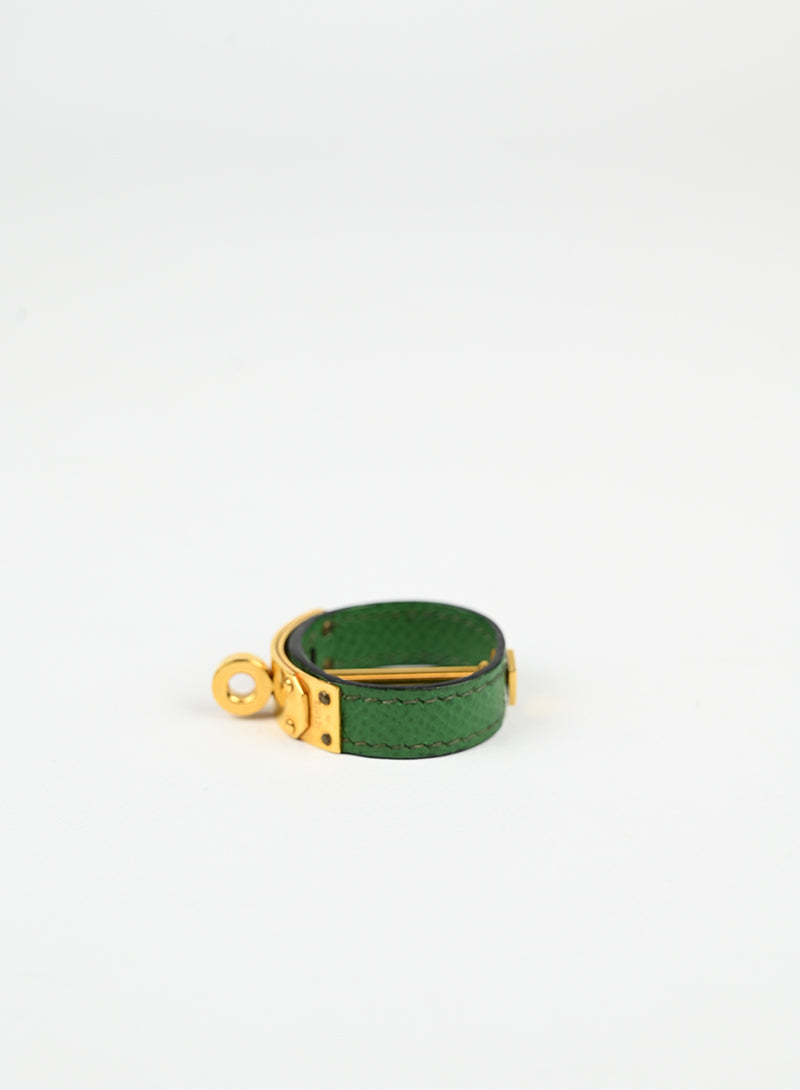 Hermès Accessorio Kelly in pelle verde