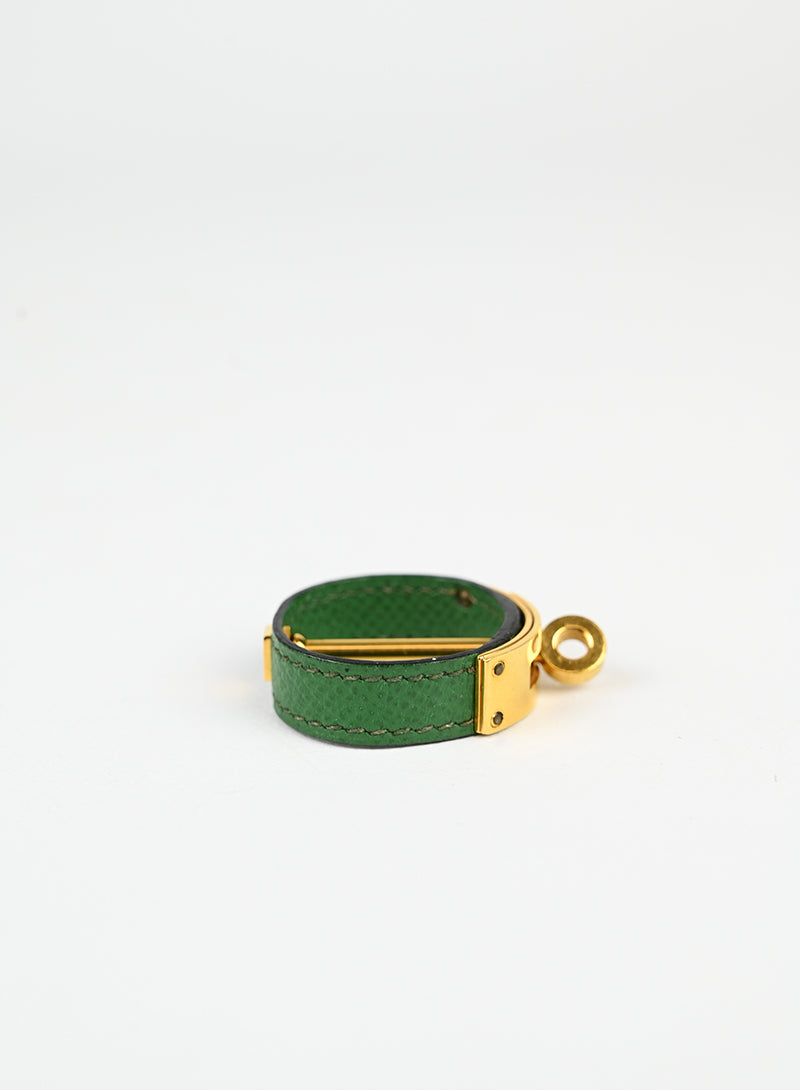 Hermès Accessorio Kelly in pelle verde