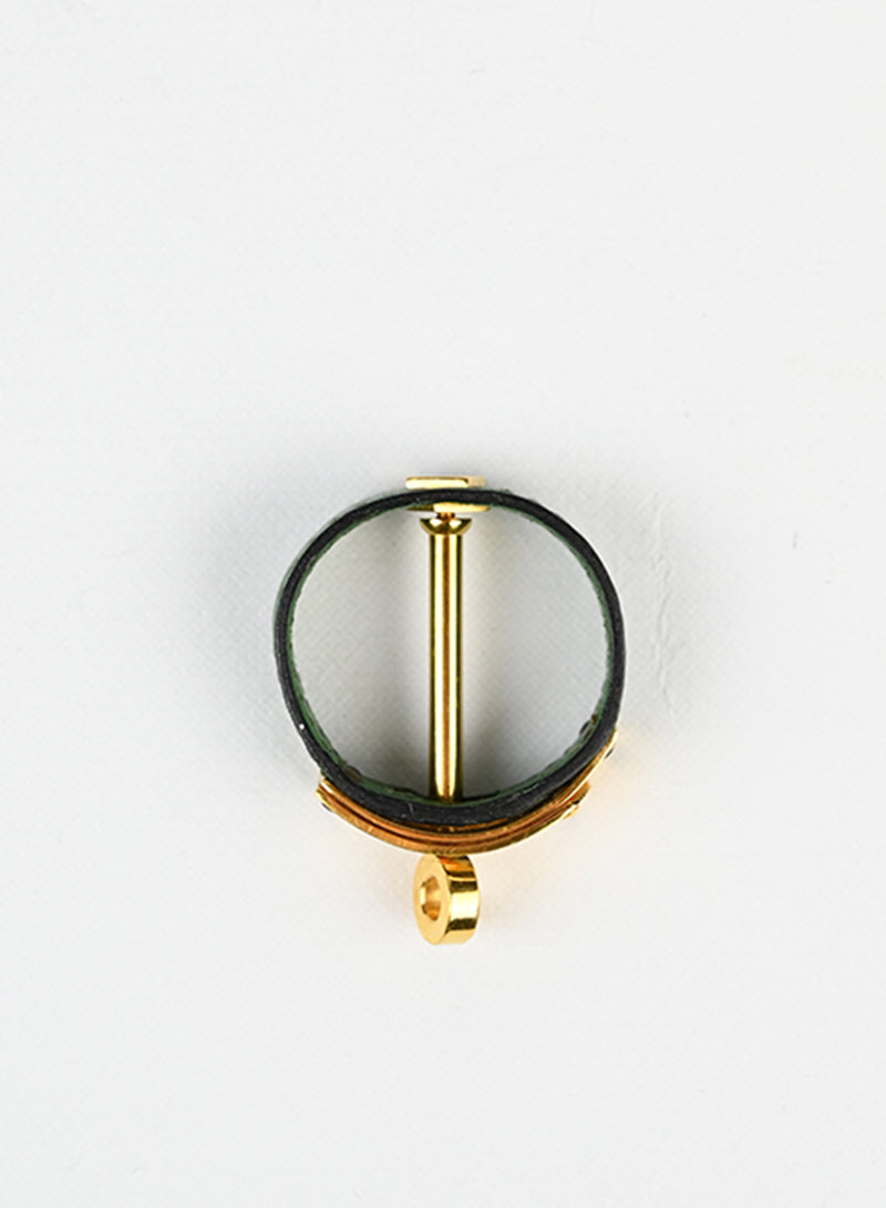 Hermès Accessorio Kelly in pelle verde