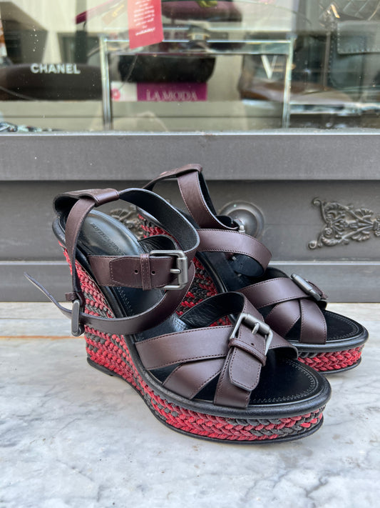 Bottega Veneta zeppe 38 1/2