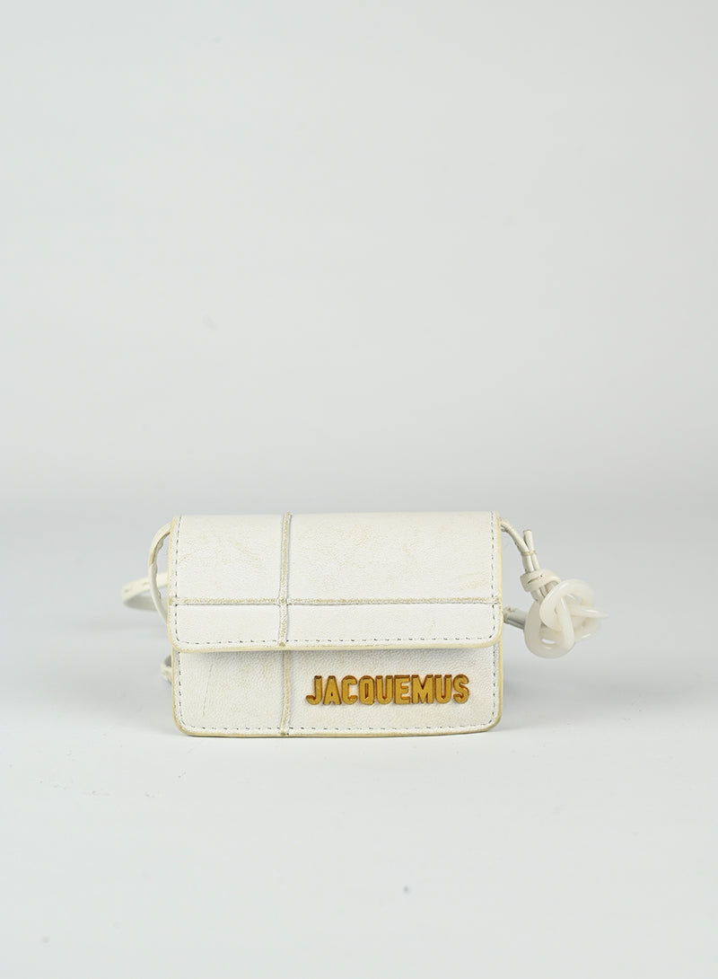 Jacquemus Borsa Mini Le Bello bianca