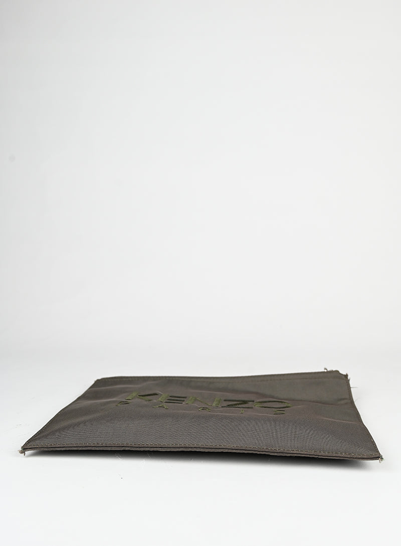 Kenzo Pochette in tessuto verde -  lesleyluxuryvintage