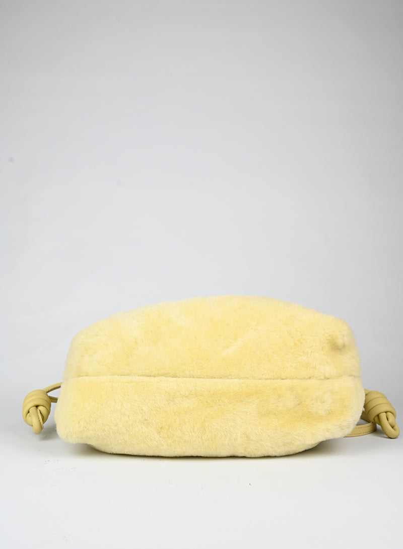 Loewe Borsa Flamenco in montone giallo -  lesleyluxuryvintage