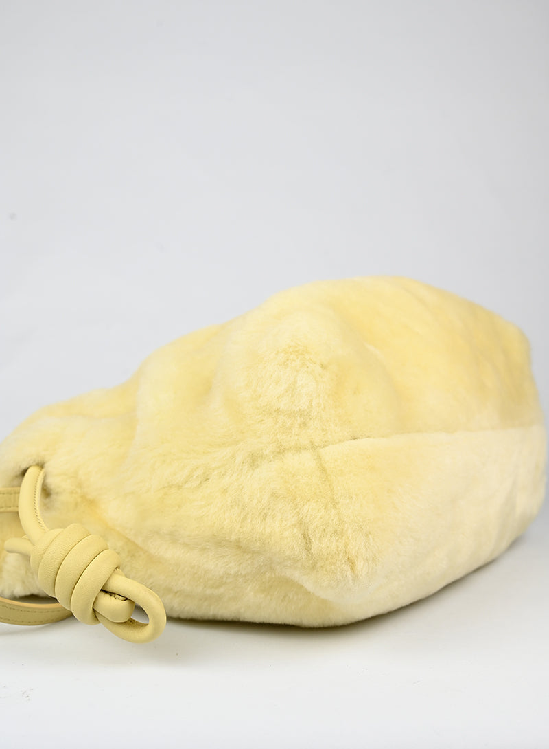 Loewe Borsa Flamenco in montone giallo -  lesleyluxuryvintage