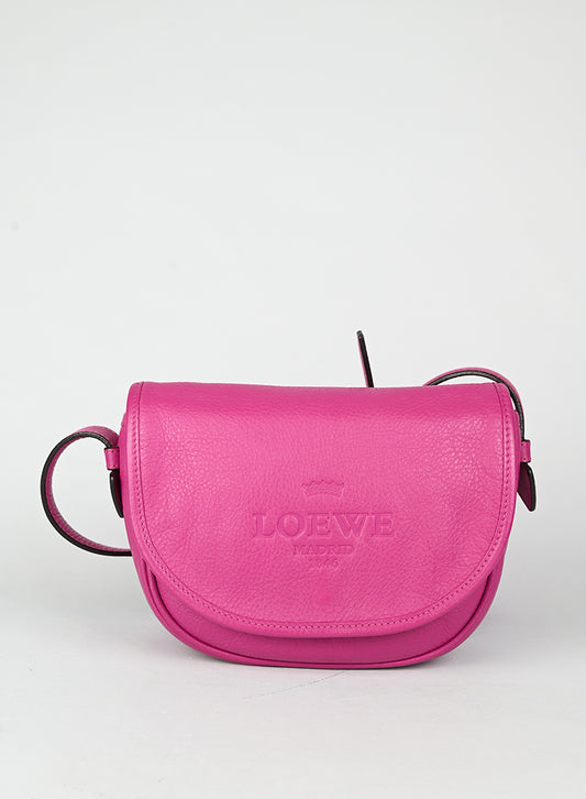 Loewe Tracolla in pelle ciclamino