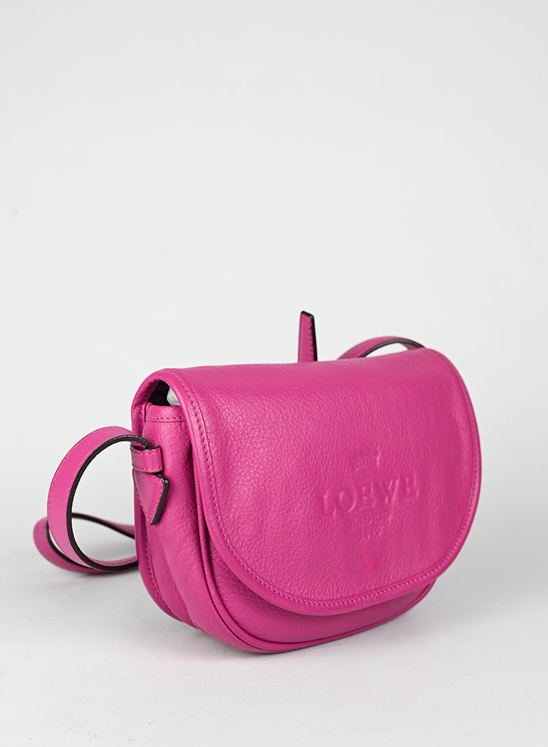 Loewe Tracolla in pelle ciclamino