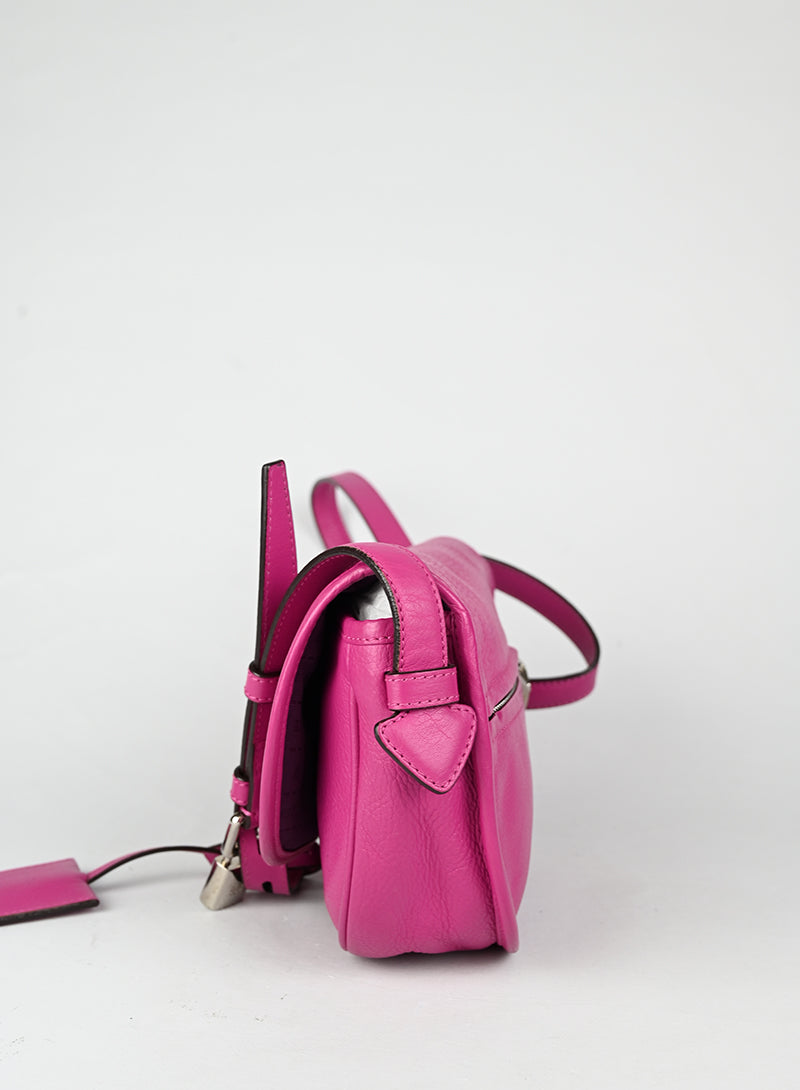 Loewe Tracolla in pelle ciclamino