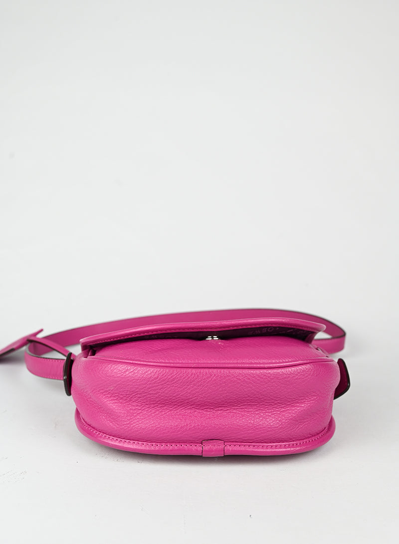 Loewe Tracolla in pelle ciclamino