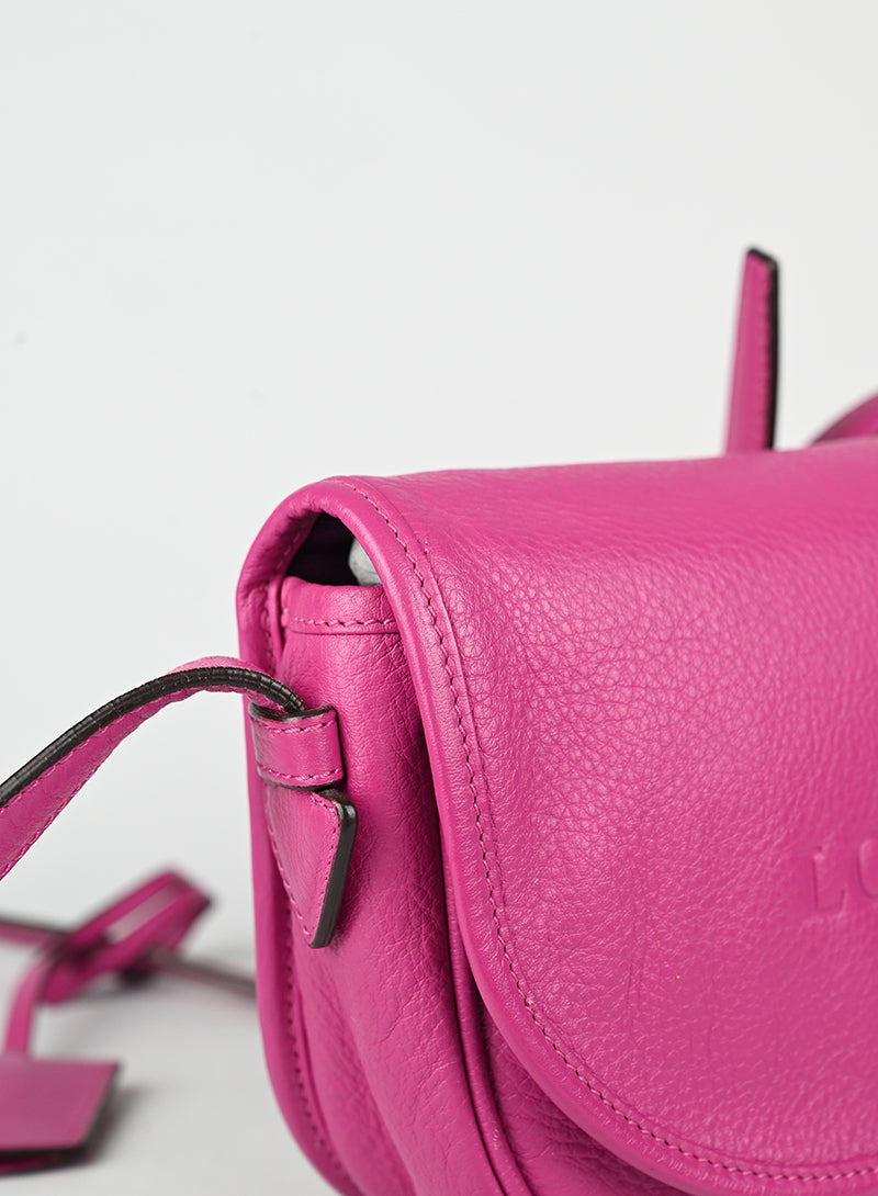 Loewe Tracolla in pelle ciclamino