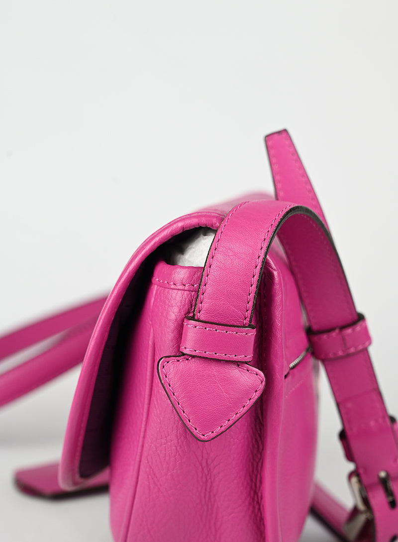 Loewe Tracolla in pelle ciclamino