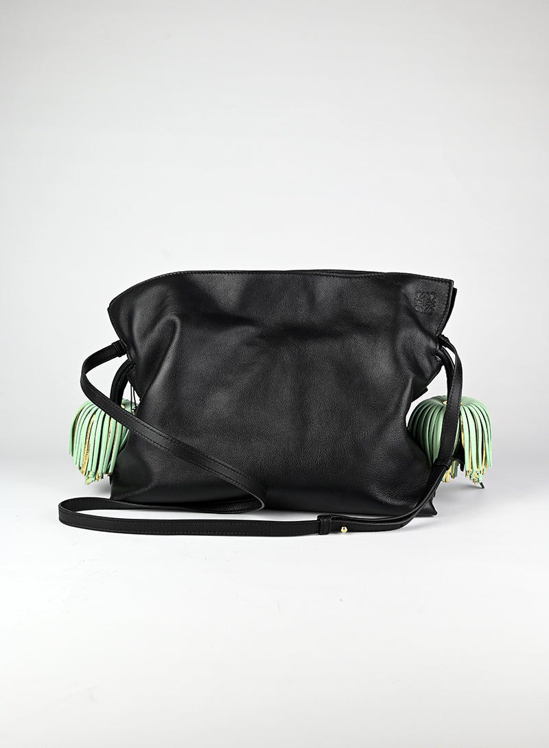 Loewe Borsa Flamenco in pelle nera