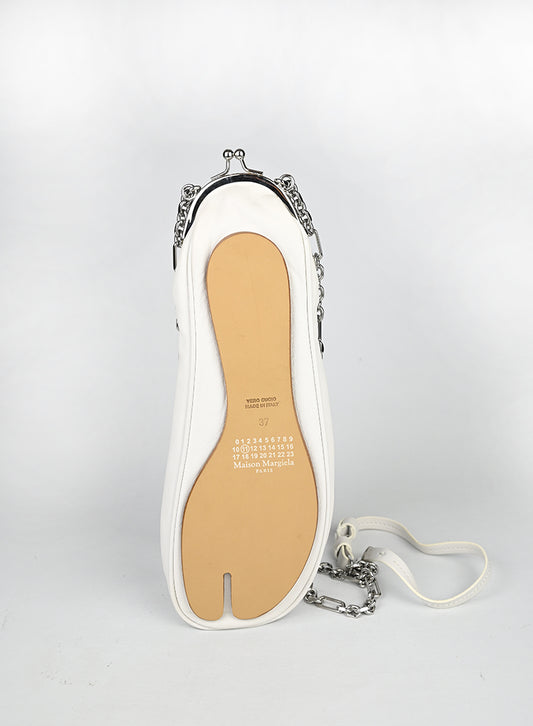 Maison Margiela Borsa Tabi Bianca -  lesleyluxuryvintage