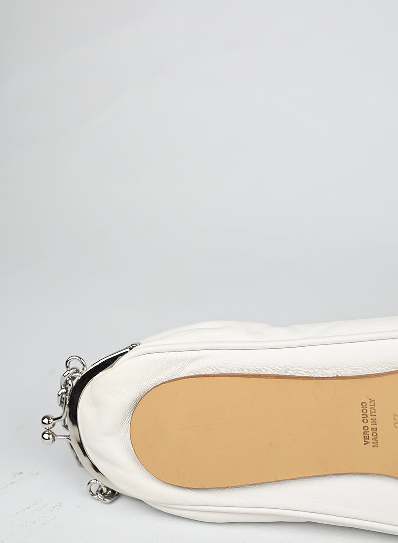 Maison Margiela Borsa Tabi Bianca