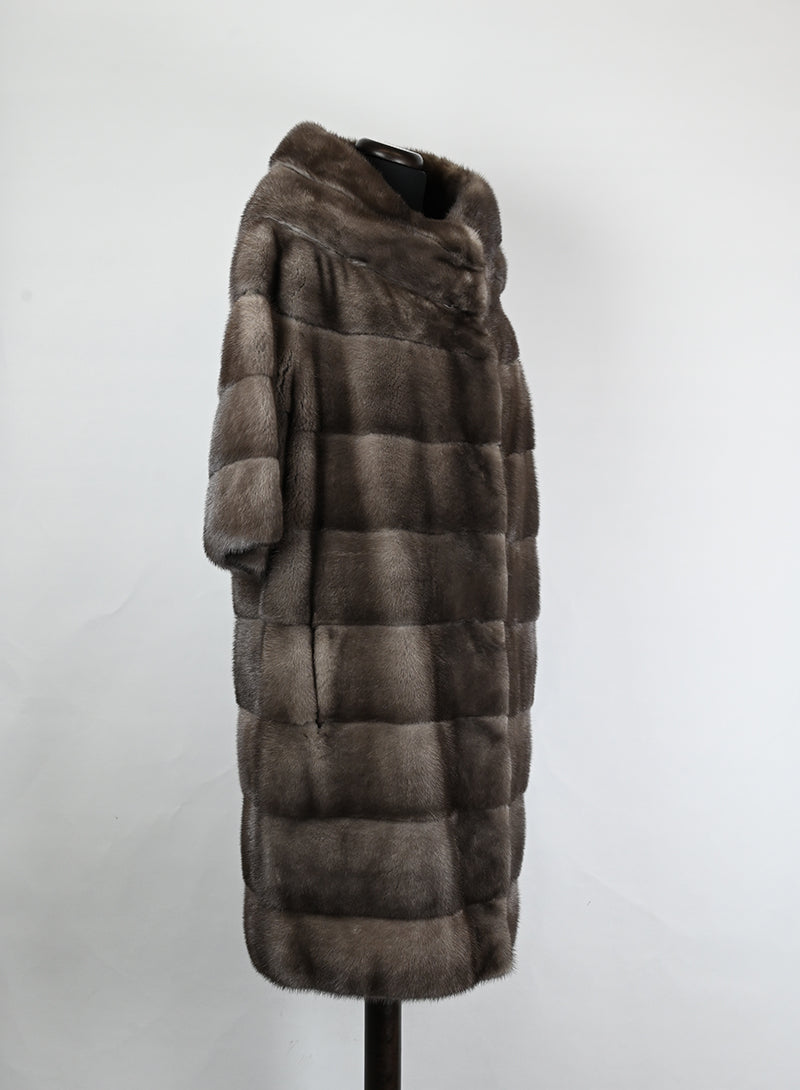 Mavina Pelliccia in visone marrone - Tg. 42