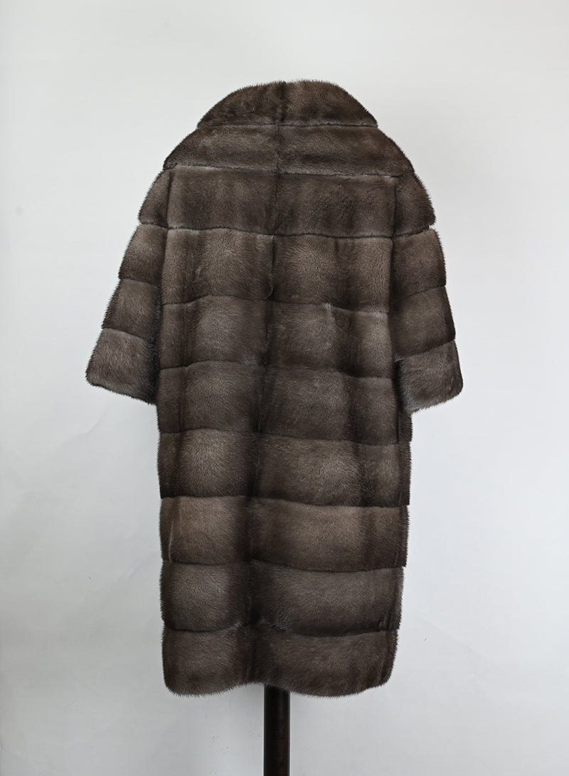 Mavina Pelliccia in visone marrone - Tg. 42