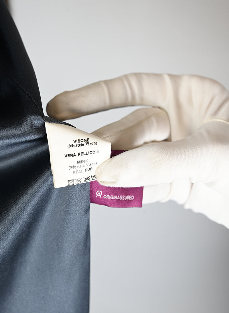 Mavina Pelliccia in visone marrone - Tg. 42