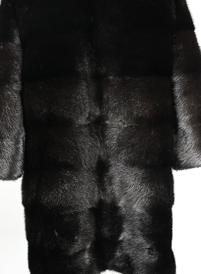 Mavina Pelliccia Visone testa di moro - Tg. 42