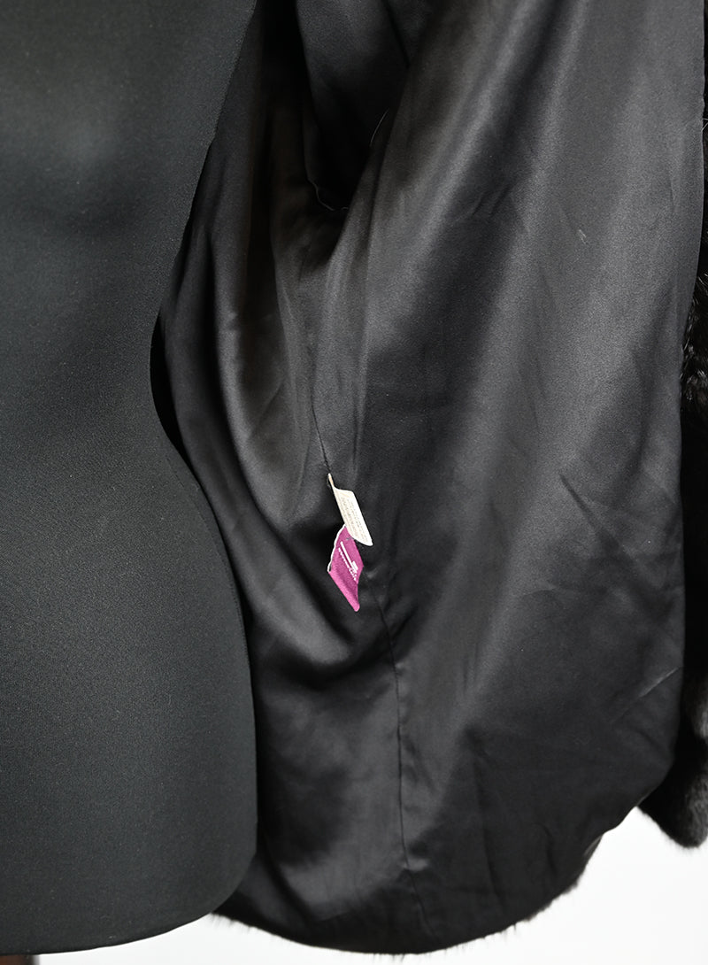 Mavina Pelliccia Visone testa di moro - Tg. 42