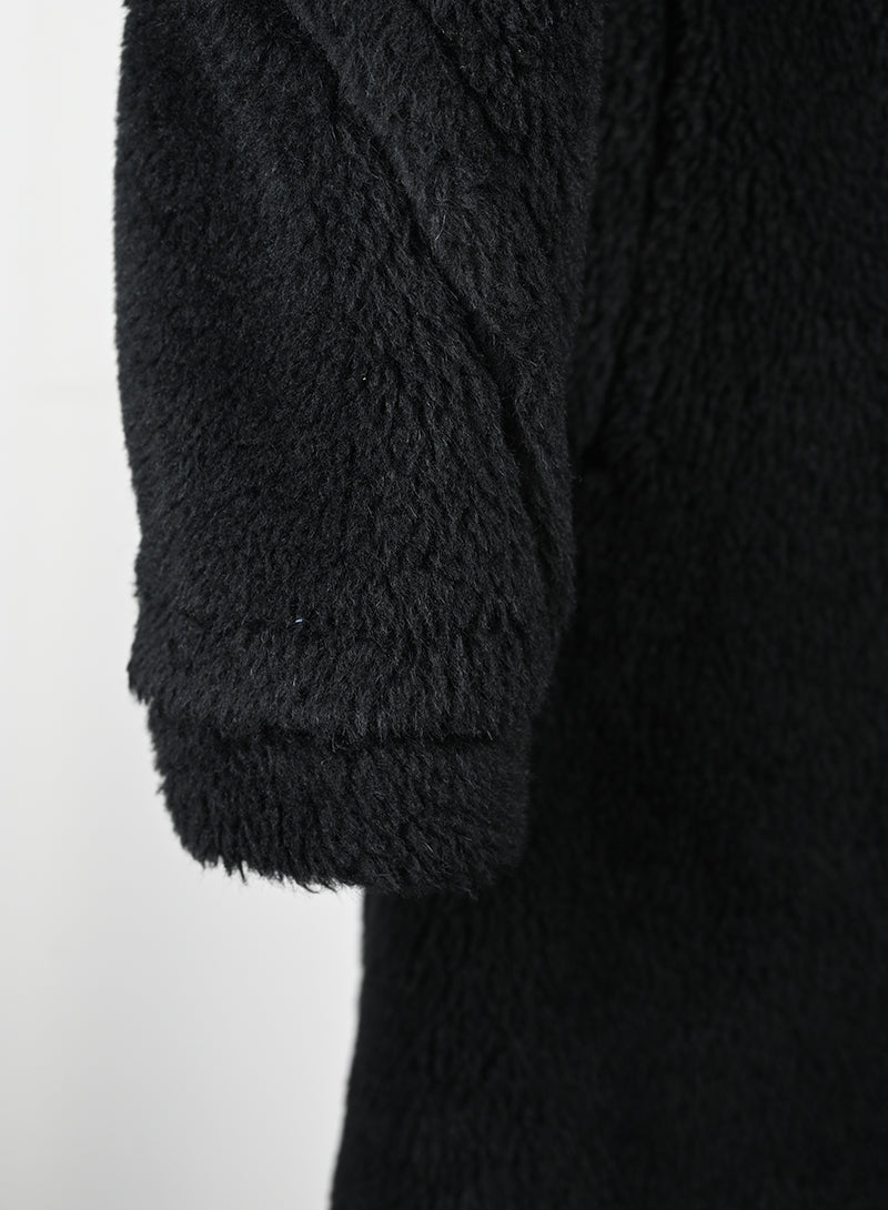 Max Mara Cappotto Teddy nero - Tg. S