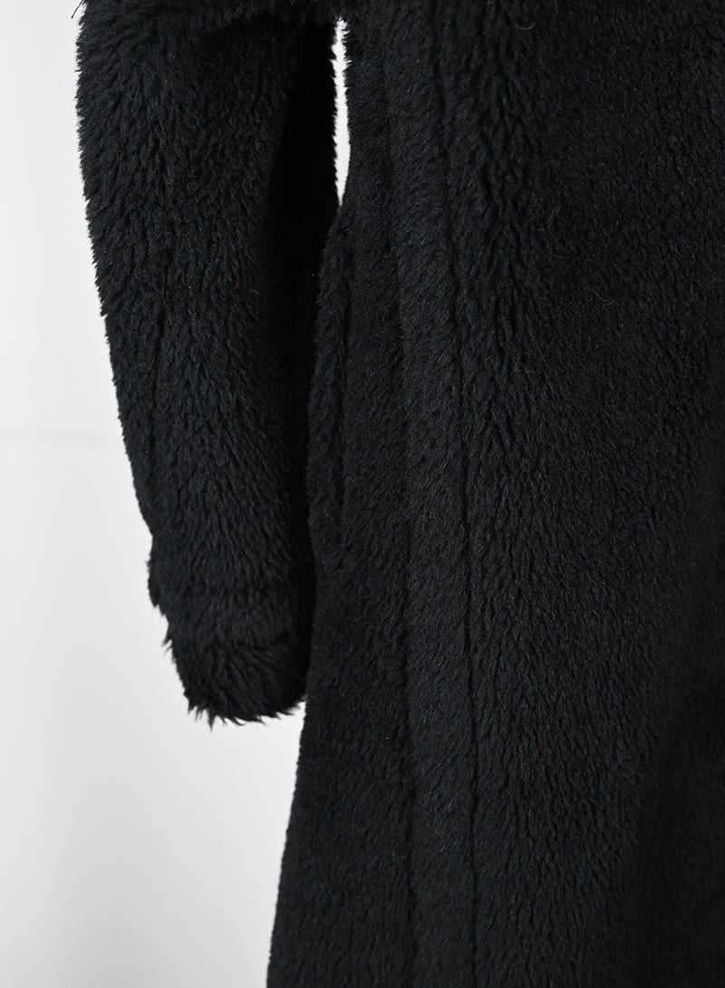 Max Mara Cappotto Teddy nero - Tg. S