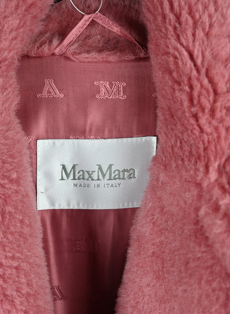 Max Mara Gilet Teddy rosa - Tg. XS