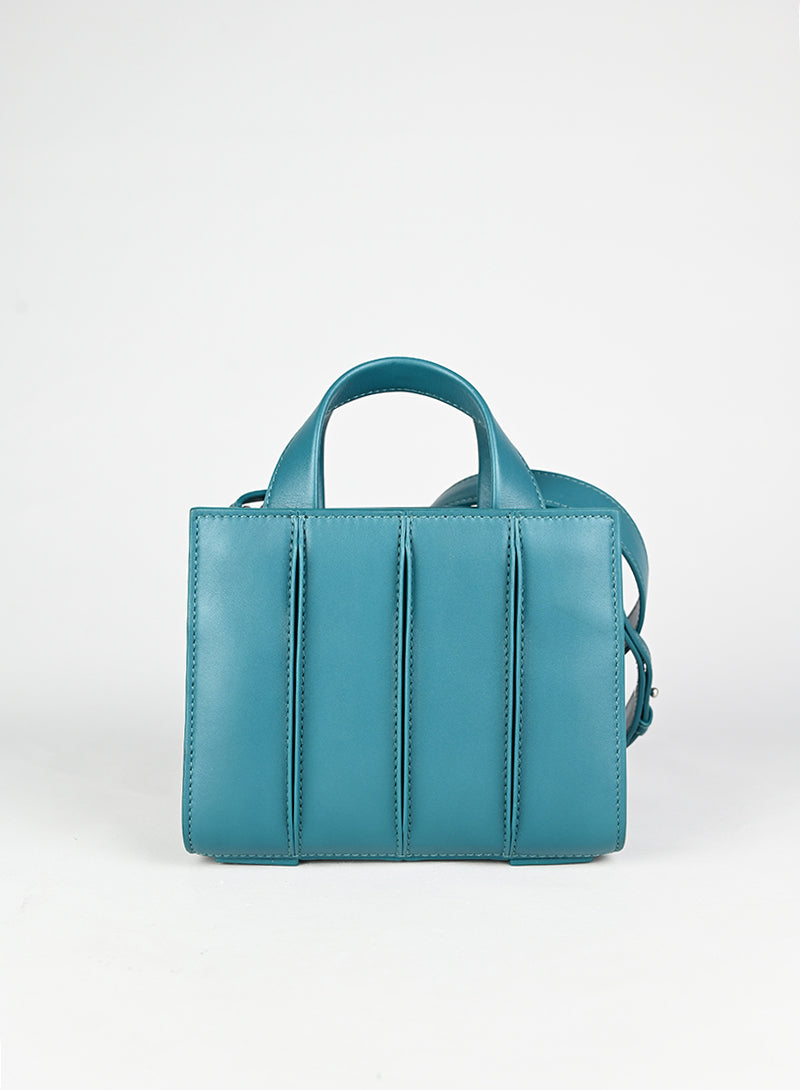 Max Mara by Renzo Piano Borsa in pelle petrolio